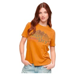 тениска,дамски,тениски,superdry,outdoor,stripe,graphic,short,sleeve,t,shirt,orange,(golden,rod,yellow,marl)