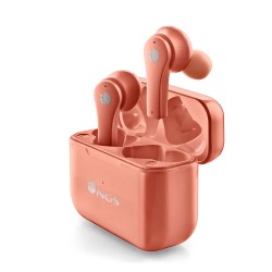 слушалки,слушалки,ngs,Ártica,bloom,wireless,earphones,coral,(orange)
