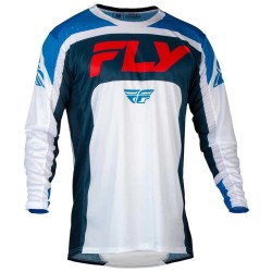 блуза,с,дълъг,ръкав,мъжки,тениски,дамски,тениски,fly,racing,lite,long,sleeve,jersey,white,blue,(blue,white)