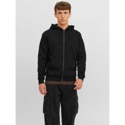 блуза,мъжки,пуловери,jack,&,jones,bradley,full,zip,sweatshirt,black