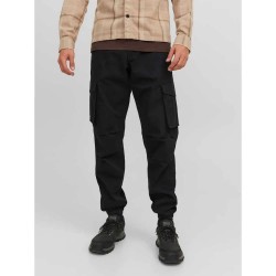 панталони,мъжки,панталони,jack,&,jones,kane,noah,cuffed,cargo,pants,black