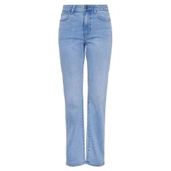 Дънки Pieces Kelly Straight Fit Lb302 high waist jeans - Blue (Light Blue Denim) дънки,дамски,панталони,pieces,kelly,straight,fit,lb302,high,waist,jeans,blue,(light,blue,denim)