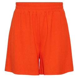 къси,панталони,дамски,панталони,pieces,kylie,high,waist,shorts,tangerine,tango,(orange)