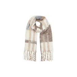 шал,ръкавици,шапки,и,шалове,vero,moda,ivy,league,scarf,beige,(birch,checks,brown,lentil,lgm,silver,mink)