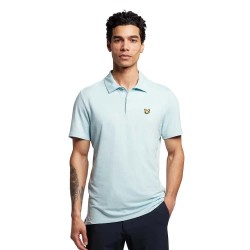 мъжки,блузи,с,яка,lyle,&,scott,concealed,button,short,sleeve,polo,blue,shore,(blue)