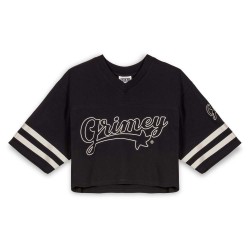 футболна,фланелка,дамски,тениски,grimey,madrid,crop,football,short,sleeve,t,shirt,black