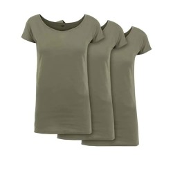 тениска,дамски,тениски,build,your,brand,by039b,short,sleeve,t,shirt,3,units,green,(olive)