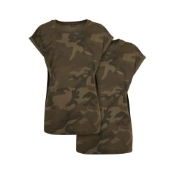 тениска,дамски,тениски,build,your,brand,by112a,short,sleeve,t,shirt,2,units,green,(olive,camo)