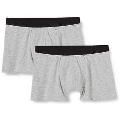 боксерки,мъжко,бельо,build,your,brand,by132,boxers,2,units,heather,grey,(grey)