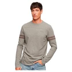 блуза,мъжки,пуловери,superdry,essential,logo,quarterback,sweatshirt,green,(ash,olive,marl,cocoa,brown,marl)