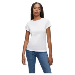 тениска,дамски,тениски,hugo,the,plain,short,sleeve,t,shirt,white,(white)