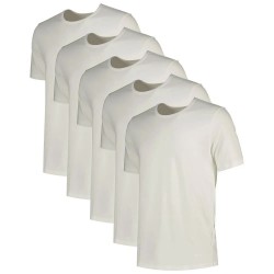 мъжко,бельо,boss,authenti,short,sleeve,base,layer,5,units,white