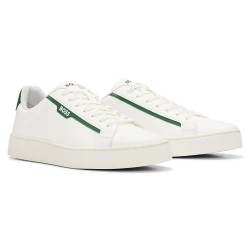 Маратонки BOSS Rhys Pusdth 10249963 trainers - White (Open White) маратонки,мъжки,маратонки,дамски,маратонки,boss,rhys,pusdth,10249963,trainers,white,(open,white)