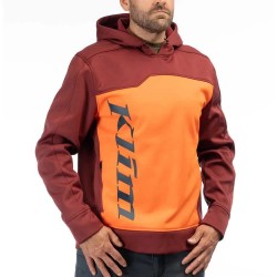 суичър,мъжки,пуловери,klim,accelerator,hoodie,orange,(cabernet,red,orange)