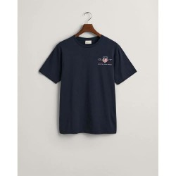 тениска,мъжки,тениски,gant,reg,archive,shield,emb,short,sleeve,t,shirt,blue