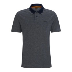 BOSS Pe Oxford New short sleeve polo - Grey (Dark Blue) мъжки,блузи,с,яка,boss,pe,oxford,new,short,sleeve,polo,grey,(dark,blue)