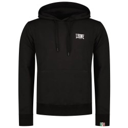 Суичър Leone1947 Basic Small Logo hoodie - Black (Black) суичър,мъжки,пуловери,leone1947,basic,small,logo,hoodie,black,(black)