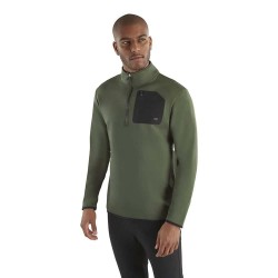 Calvin klein golf Delta half zip fleece - Green (Khaki) мъжки,пуловери,calvin,klein,golf,delta,half,zip,fleece,green,(khaki)