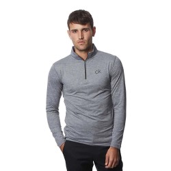 Calvin klein golf Newport half zip fleece - Grey (Silver) мъжки,пуловери,calvin,klein,golf,newport,half,zip,fleece,grey,(silver)