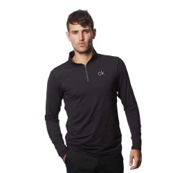 Calvin klein golf Newportt half zip fleece - Black (Black) мъжки,пуловери,calvin,klein,golf,newportt,half,zip,fleece,black,(black)