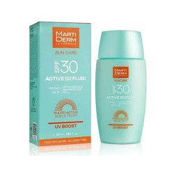 козметика,за,защита,от,слънце,martiderm,actived,fluid,spf30,50ml,sunscreen,green