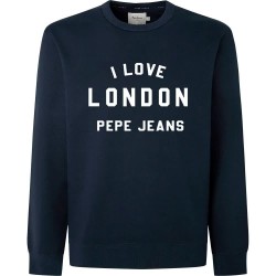 блуза,мъжки,пуловери,pepe,jeans,london,sweatshirt,blue,(dulwich,blue)