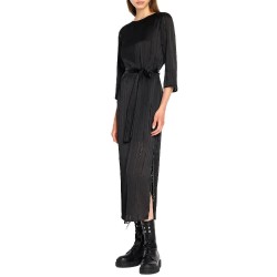 рокля,дамски,поли,и,рокли,armani,exchange,6rya11,yn2kz,3,4,sleeve,midi,dress,black,(black,signature,all)