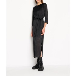 рокля,дамски,поли,и,рокли,armani,exchange,6rya11,yn2kz,long,sleeve,long,dress,black