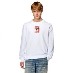блуза,мъжки,пуловери,diesel,ginn,n1,sweatshirt,bright,white,(white)