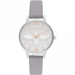 Часовник Olivia burton OB16AM163 woman watch - Grey (Silver / Violet / Silver) часовник,часовници,olivia,burton,ob16am163,woman,watch,grey,(silver,violet,silver)