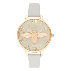Часовник Olivia burton OB16GD37 woman watch - Golden (Golden / Grey / Beige) часовник,часовници,olivia,burton,ob16gd37,woman,watch,golden,(golden,grey,beige)