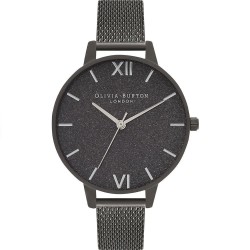 Часовник Olivia burton OB16GD49 woman watch - Grey (Black / Black / Black) часовник,часовници,olivia,burton,ob16gd49,woman,watch,grey,(black,black,black)