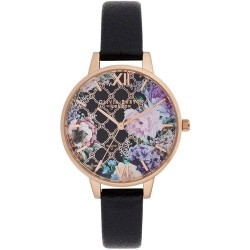 часовник,часовници,olivia,burton,ob16gh11,watch,multicolor,(golden,black,black)