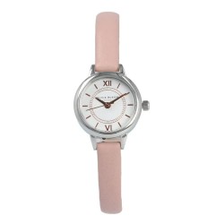 часовник,часовници,olivia,burton,ob16mc59,watch,pink,(silver,pink,white)