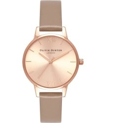 часовник,часовници,olivia,burton,ob16md88,watch,golden,(pink,brown,pink)