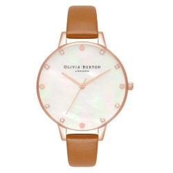 часовник,часовници,olivia,burton,ob16se18,watch,golden,(pink,brown,white)