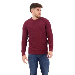 блуза,мъжки,пуловери,superdry,textured,sweater,red,heather,(red)