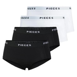 дамско,бельо,дамски,бикини,и,танкини,pieces,logo,solid,panties,4,units,multicolor,(black,pack,4,pack,w,blk,blk,white,white)