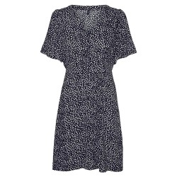 сако,дамски,поли,и,рокли,vero,moda,alba,short,sleeve,short,dress,navy,blazer,aop,joey,dot,(multicolor)