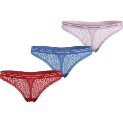 дамско,бельо,дамски,бикини,и,танкини,tommy,hilfiger,premium,essentials,thong,3,units,multicolor