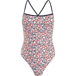 бански,костюм,дамски,бански,костюми,tommy,hilfiger,straight,neck,one,piece,print,swimsuit,multicolor