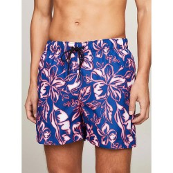 бански,гащета,мъжки,бански,костюми,tommy,hilfiger,um0um03271,swimming,shorts,vintage,tropical,glow,laser,pink,(multicolor)