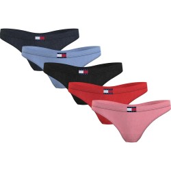 дамско,бельо,дамски,бикини,и,танкини,tommy,jeans,classic,thong,5,units,multicolor