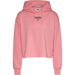 суичър,дамски,блузи,tommy,jeans,rlx,essential,logo,hoodie,pink