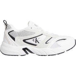 Маратонки Calvin klein jeans Retro Tennis Su Mesh trainers - White (Bright White / Black) маратонки,мъжки,маратонки,дамски,маратонки,calvin,klein,jeans,retro,tennis,su,mesh,trainers,white,(bright,white,black)