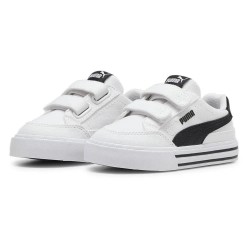 маратонки,детски,маратонки,puma,court,classic,vulc,fs,v,trainers,white,(white,black)