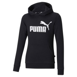 суичър,детски,блузи,puma,ess,logo,tr,hoodie,black