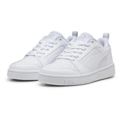 маратонки,детски,маратонки,puma,rebound,v6,lo,trainers,white,cool,light,gray,(white)