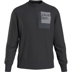 блуза,мъжки,пуловери,calvin,klein,overlay,box,logo,sweatshirt,black