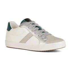 маратонки,дамски,маратонки,geox,blomiee,trainers,optic,white,dark,green,(white)